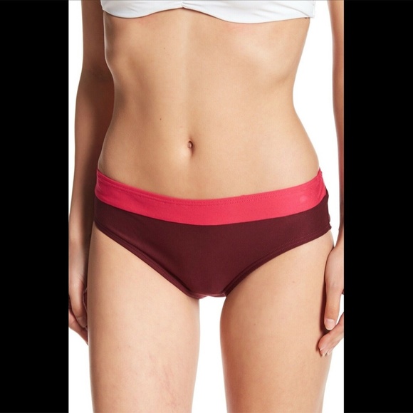 NEW $70 Kate‎ Spade NY Hipster Bikini Bottoms in Tagine Pink [SZ Medium ] - Picture 4 of 11